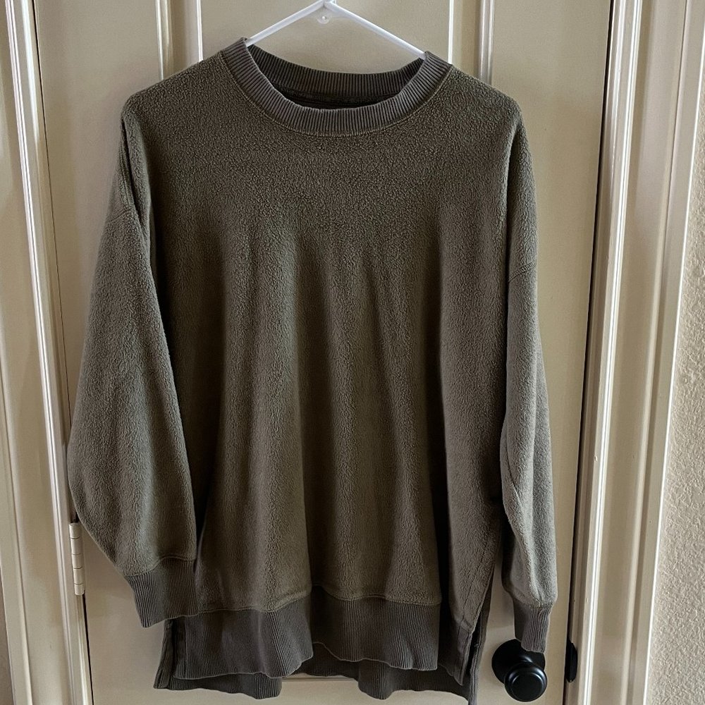 AERIE OVERSIZED COZIEST DESERT SWEATSHIRT